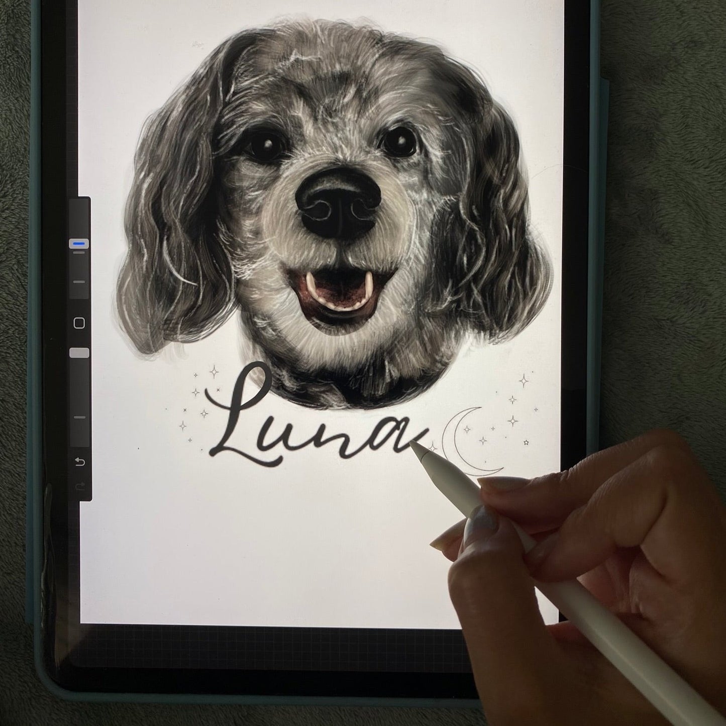 Ilustración Digital (1 mascota)