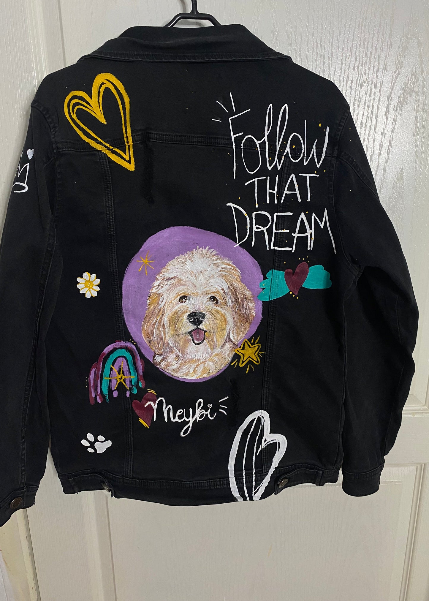 Chaqueta con retrato de mascota