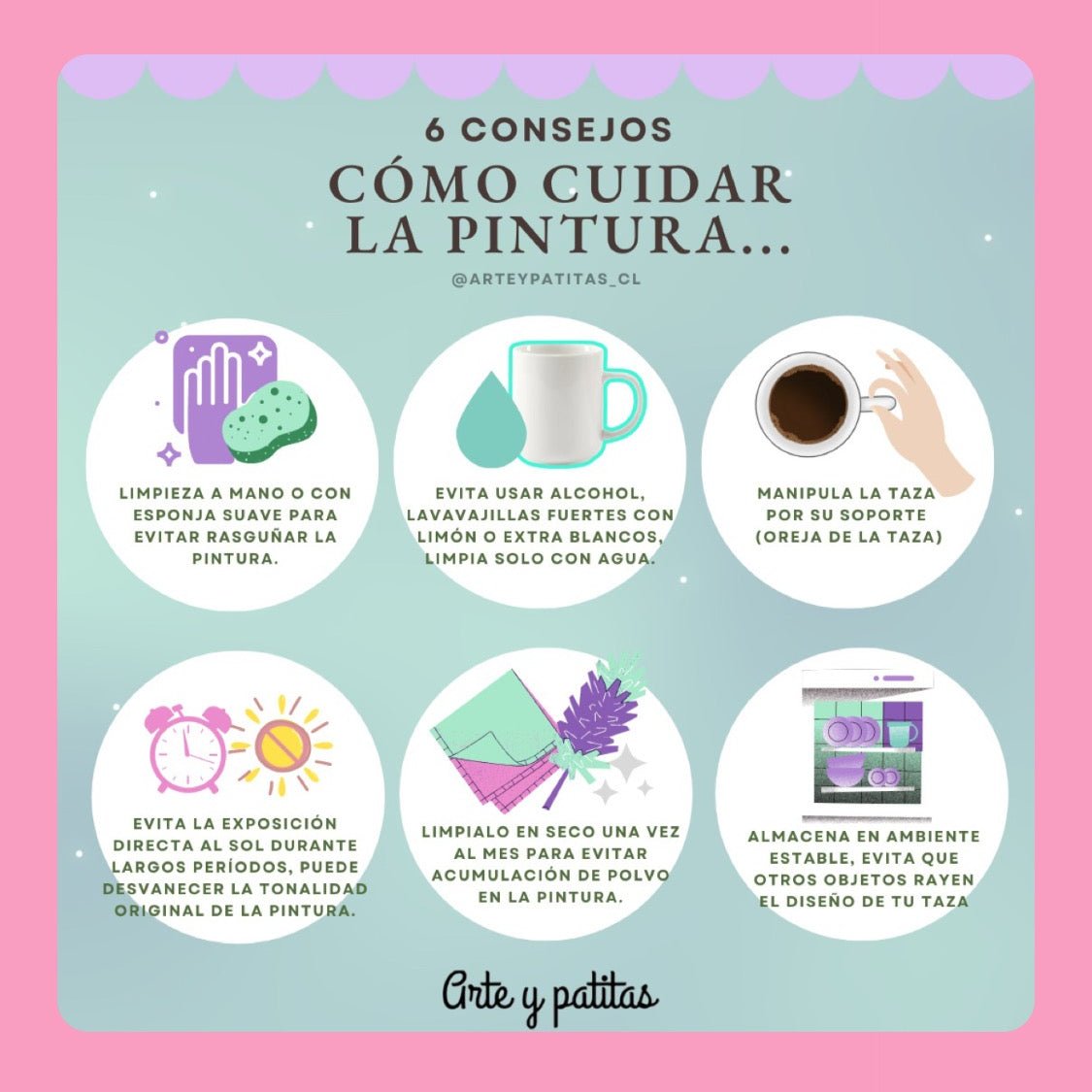 Taza blanca pintada con 1 mascota