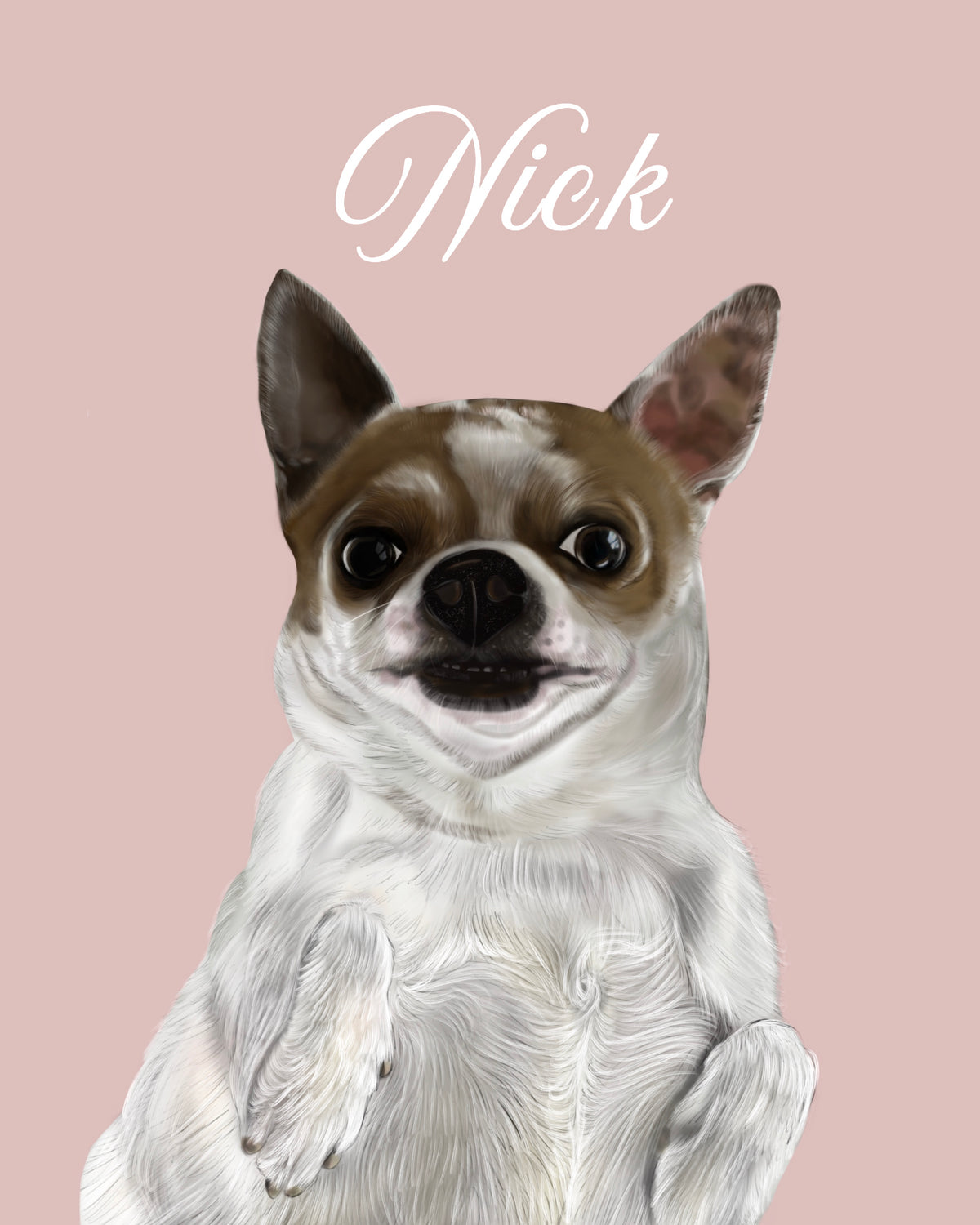 Ilustración Digital (1 mascota)