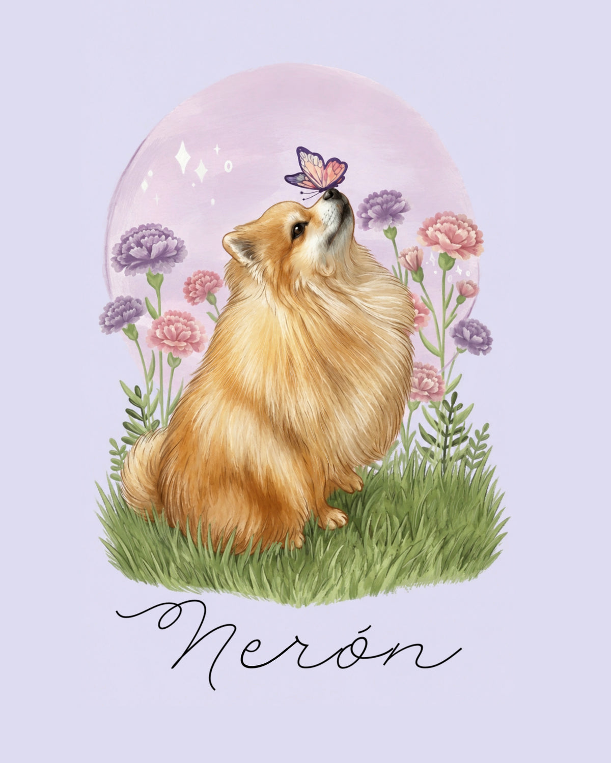 Ilustración Digital (1 mascota)